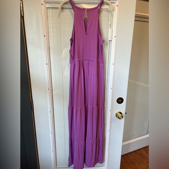 Old Navy Lilac Colored Maxi Dress size Large Tall - Picture 7 of 9